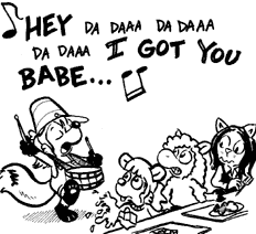 Millie singing 'I Got You, Babe'